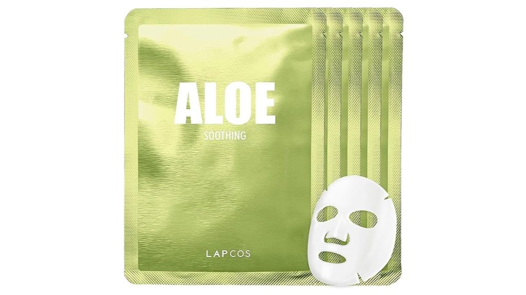 aloe moisturizing sheet masks