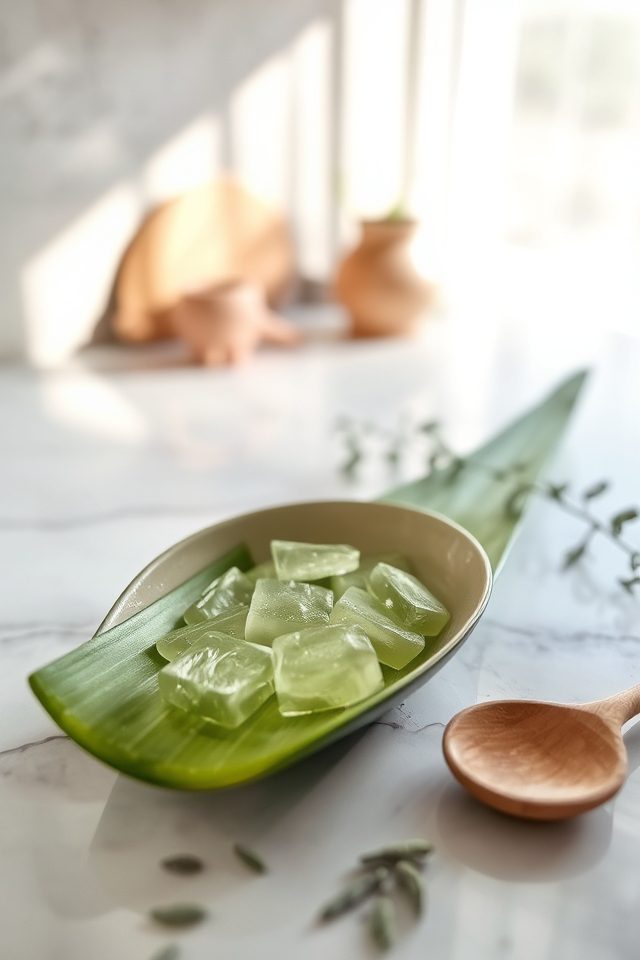 aloe vera minimalist air purifier