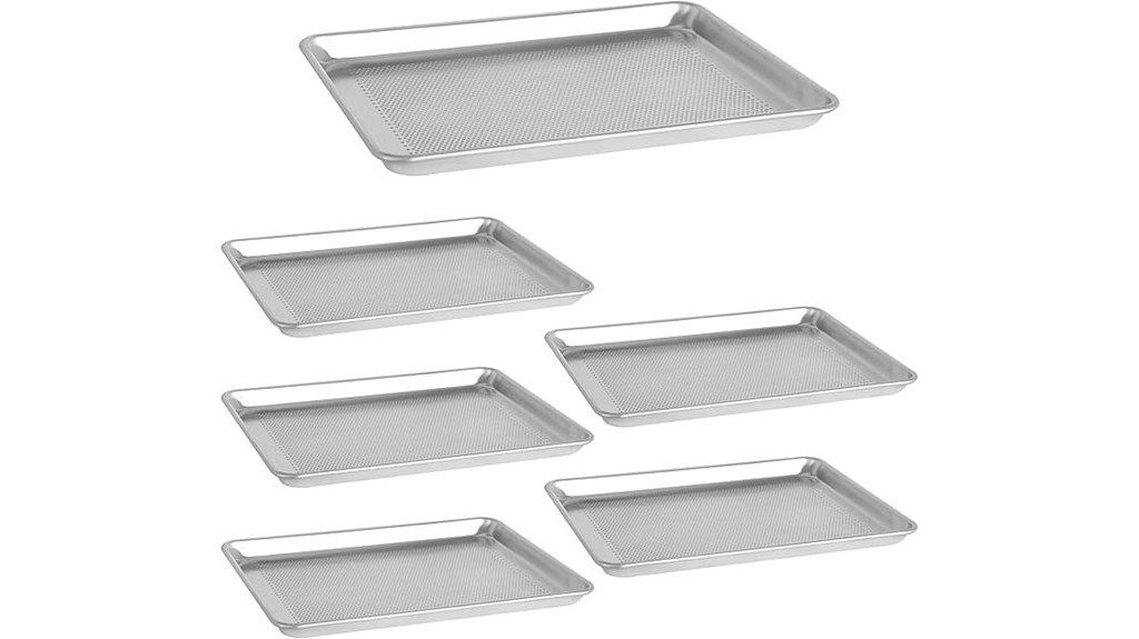 aluminum baking sheets set