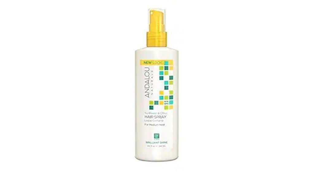 andalou hair shine spray