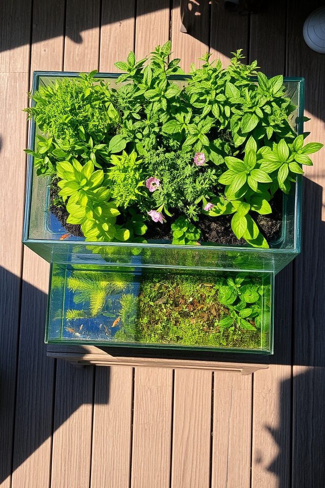 aquatic ecosystem planter design