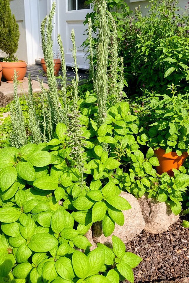 aromatic herbs for gardens