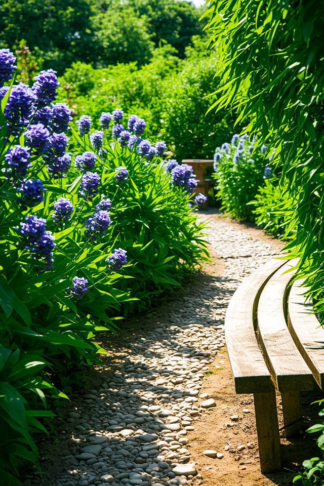aromatic lemon verbena pathways