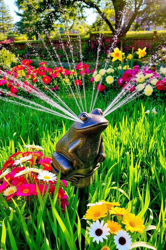 artistic garden watering solutions