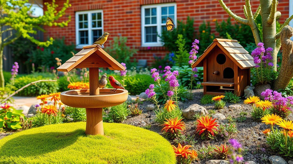 attract and support wildlife