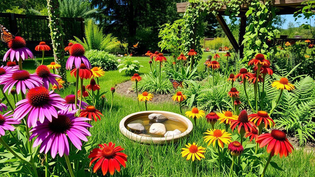 attracting butterflies with natives