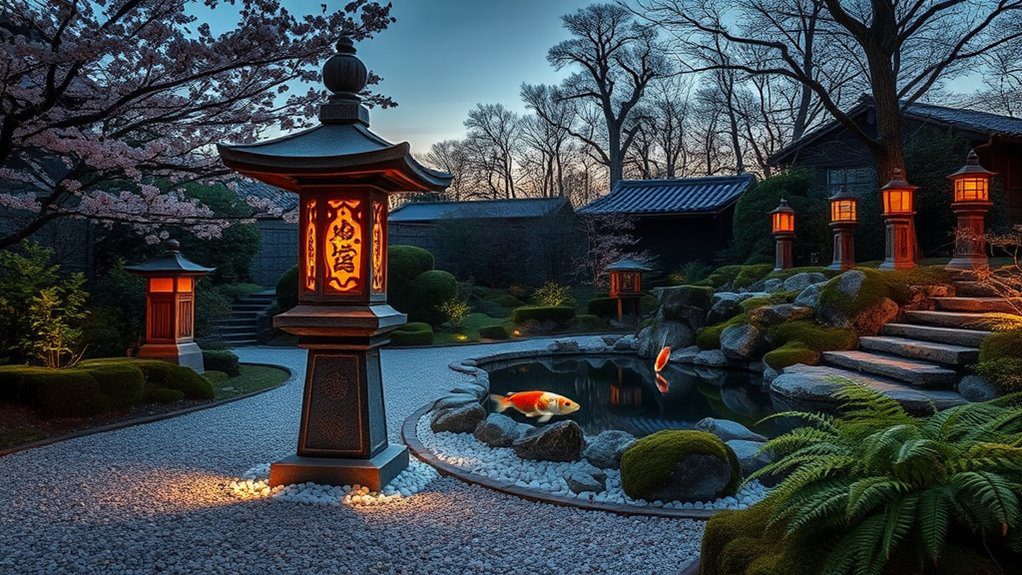 authentic japanese garden lanterns