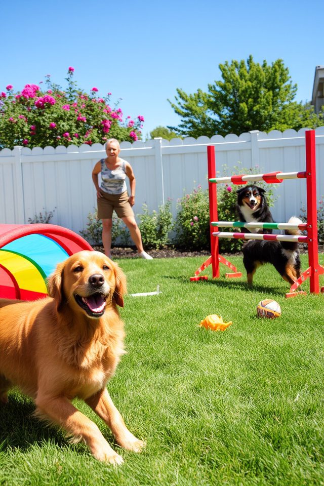 backyard dog agility course