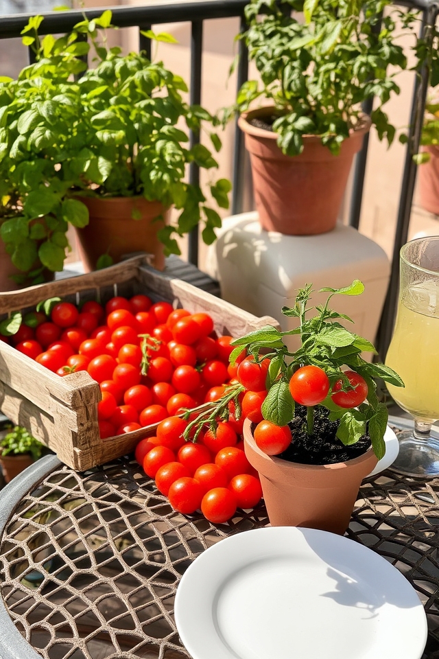 balcony friendly cherry tomatoes thrive