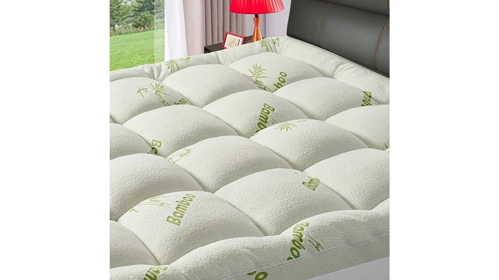 bamboo mattress topper comfort