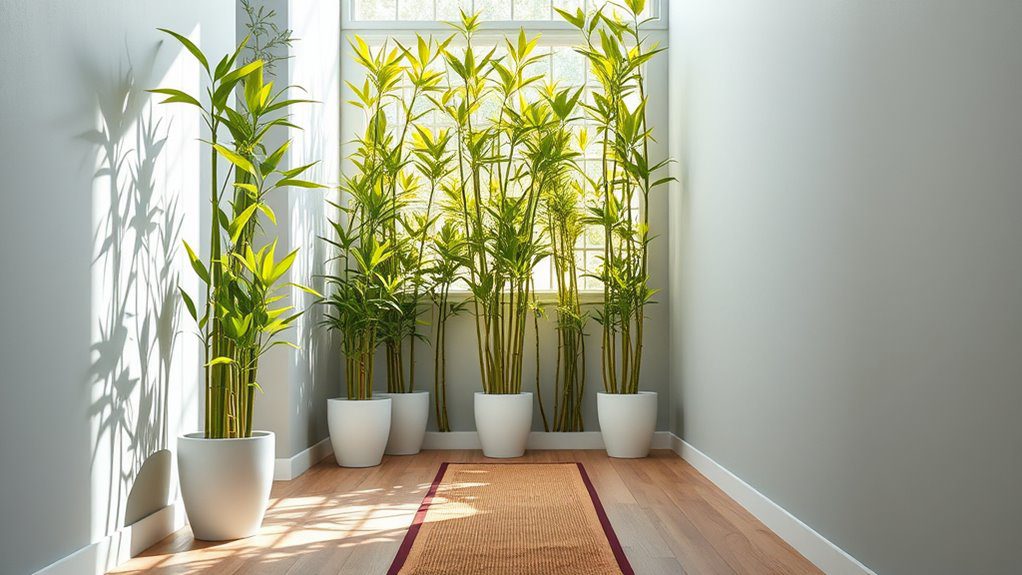 bamboo screen for hallways