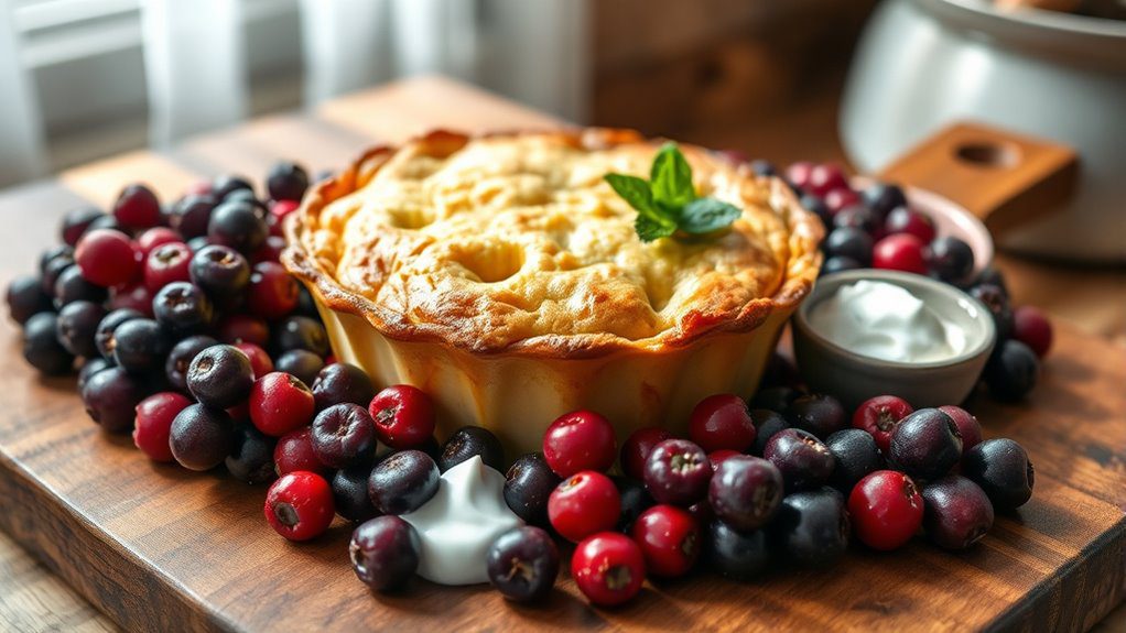 beautiful blooms tasty berries