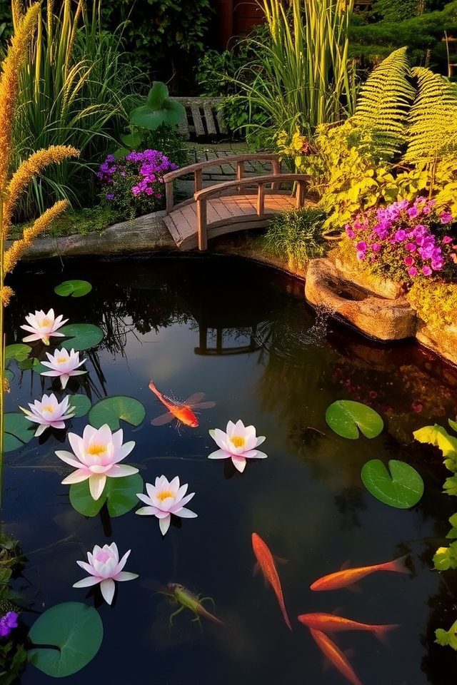 beautiful functional garden habitat