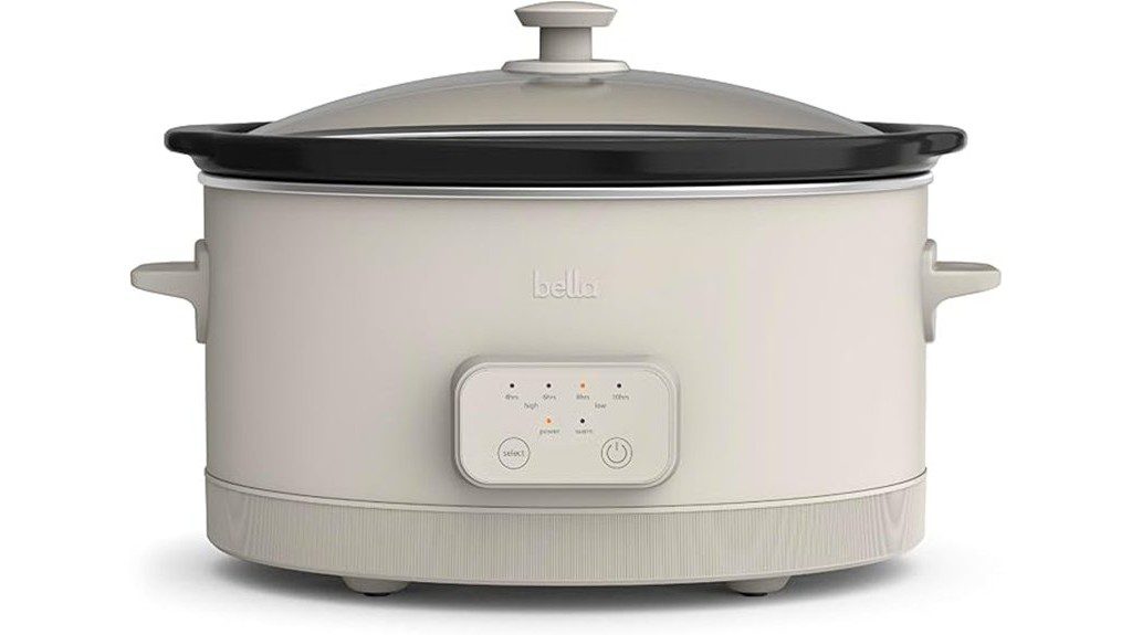 bella 6 0 qt slow cooker