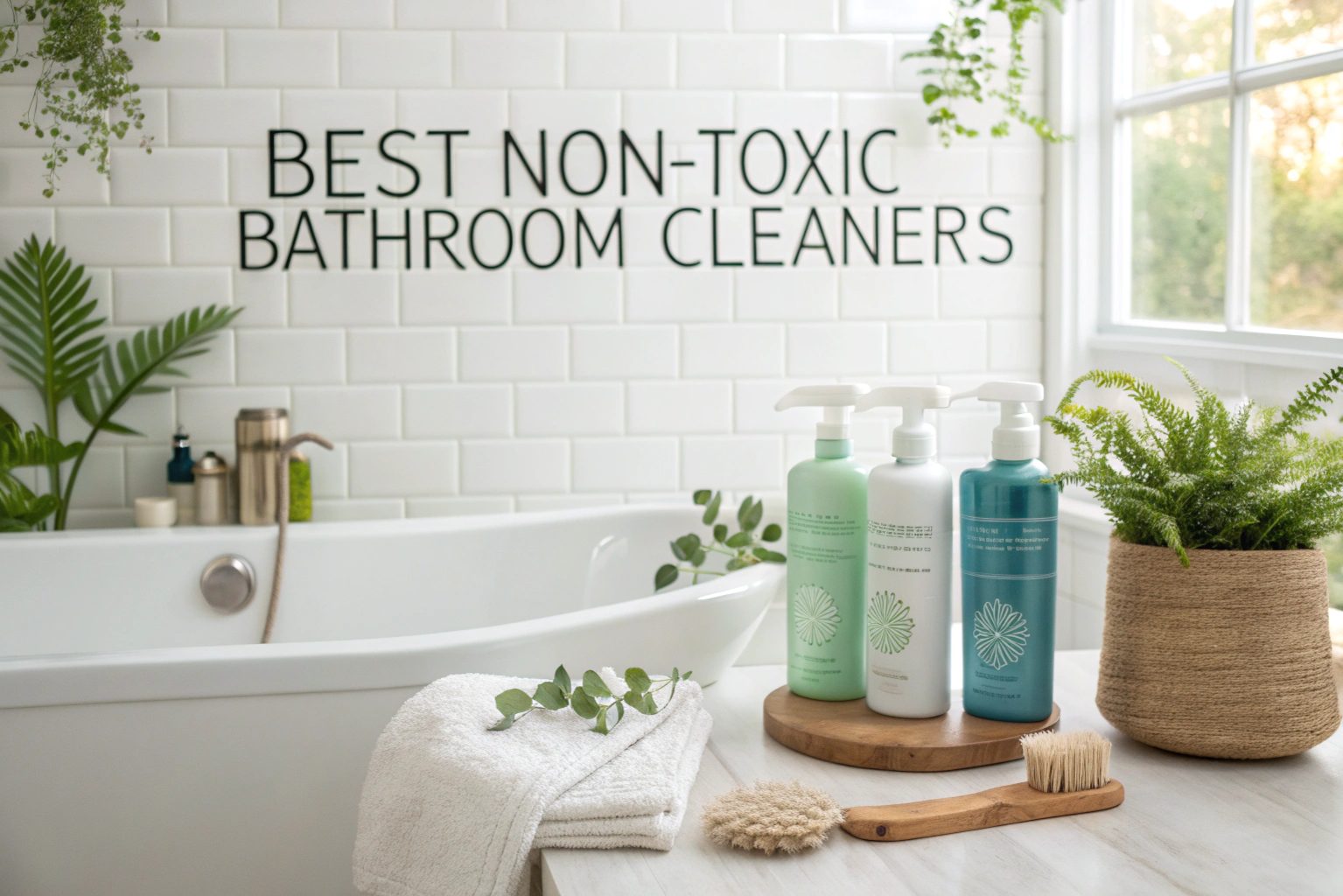 Non-Toxic Bathroom Cleaner