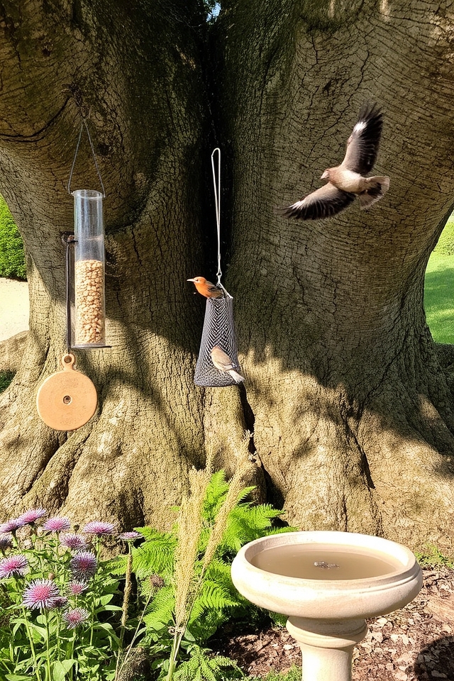 bird friendly feeder types