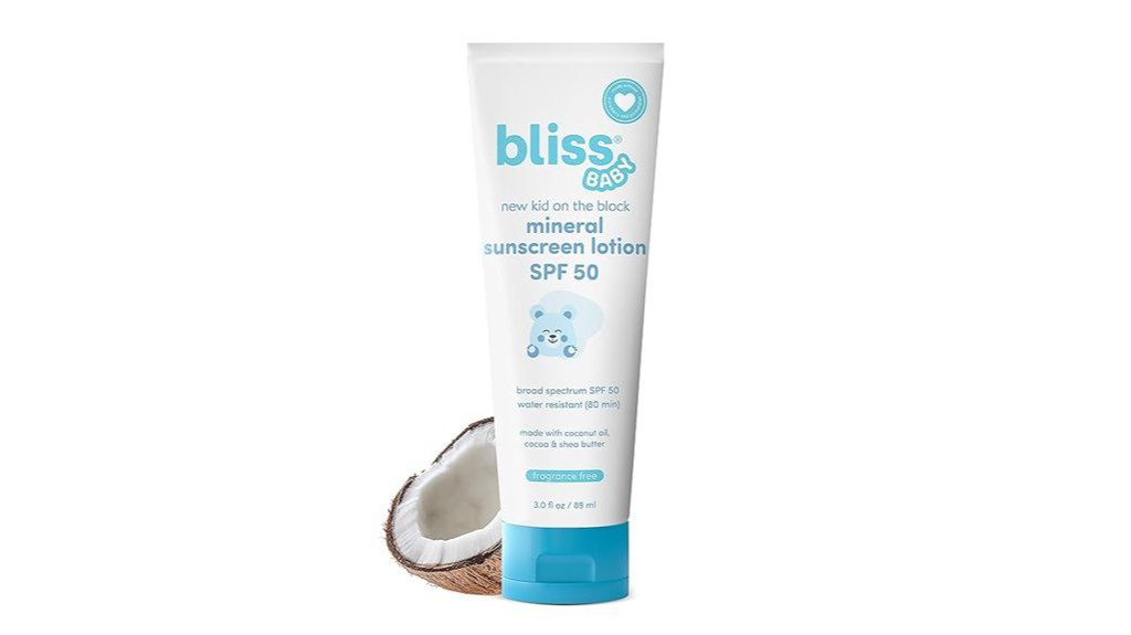 bliss baby sunscreen lotion