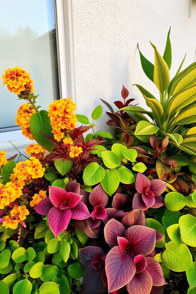 bold statement foliage plants