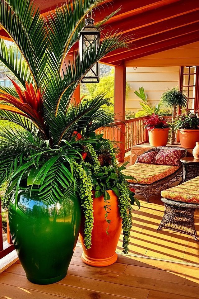 bold statement oversized pots