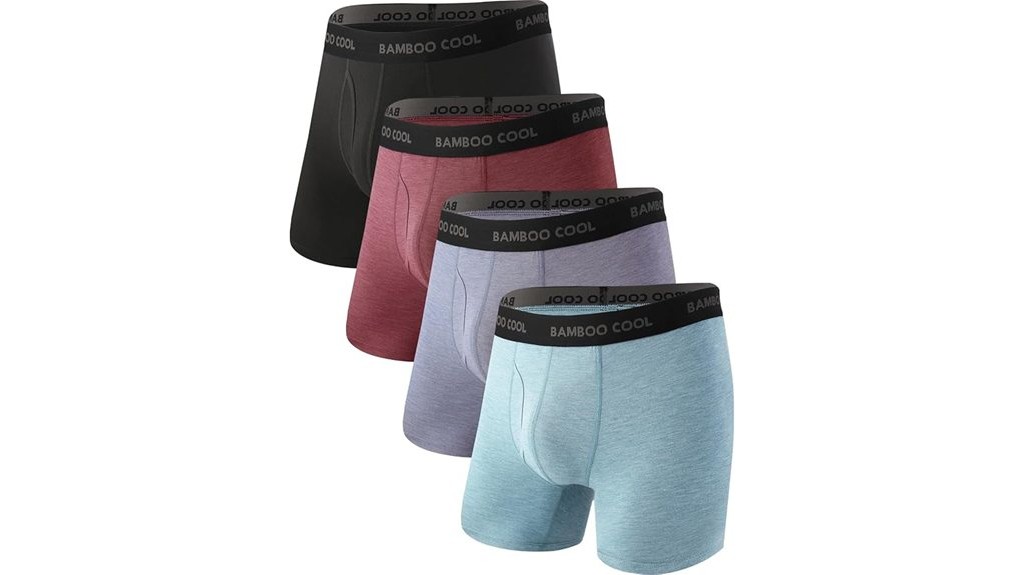 breathable bamboo boxer briefs