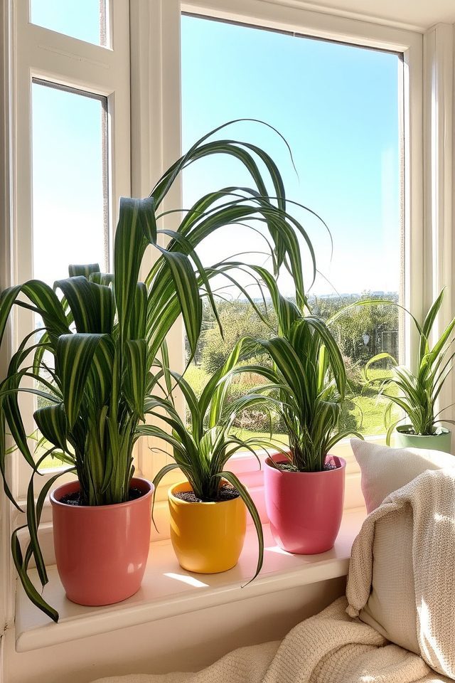 bright and lively greenery