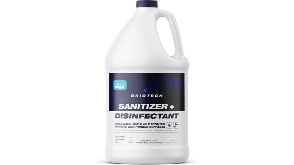briotech disinfectant hypochlorous spray