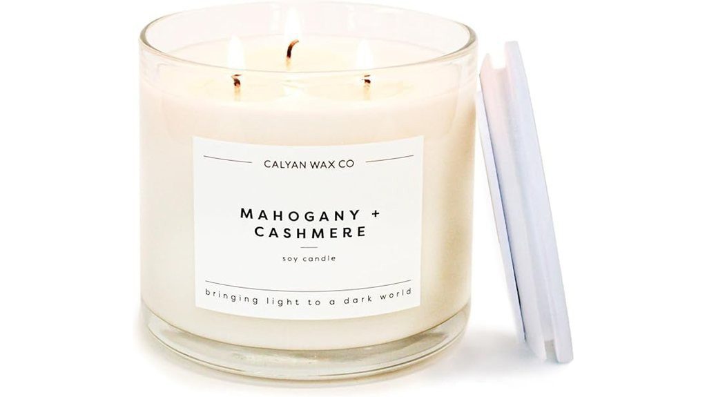 calyan three wick candle