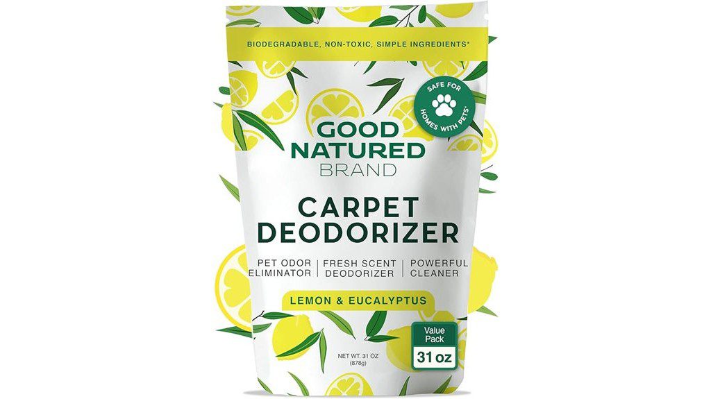 carpet deodorizer and freshener