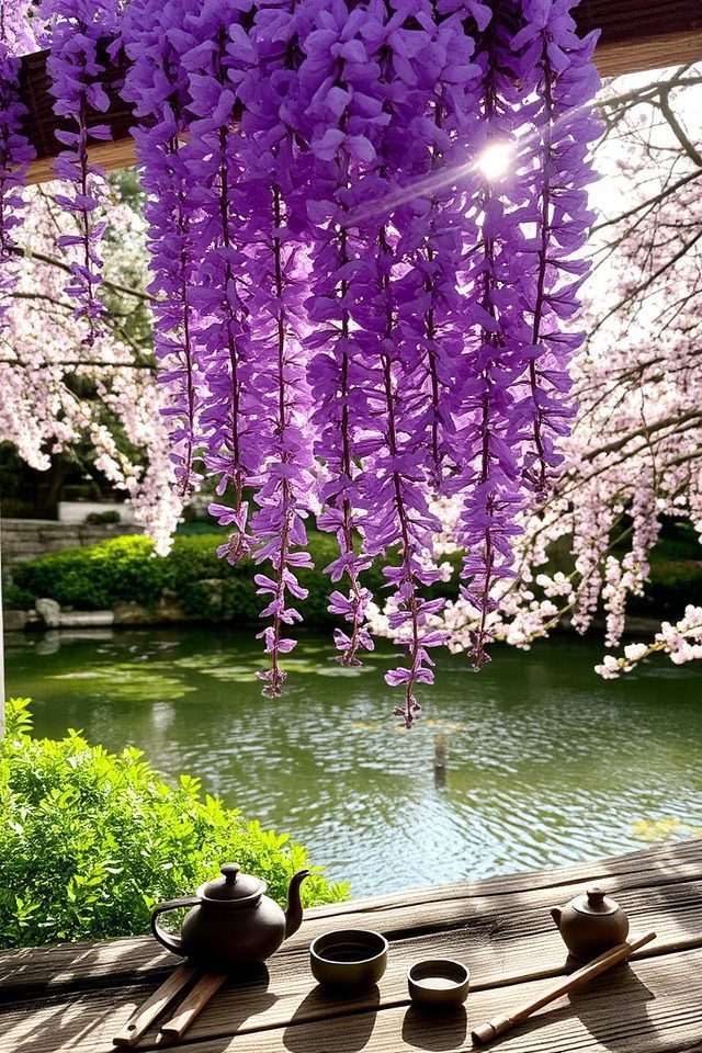 cascading fragrant flowering vine