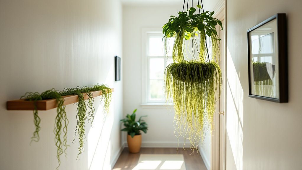 cascading tendrils low maintenance greenery