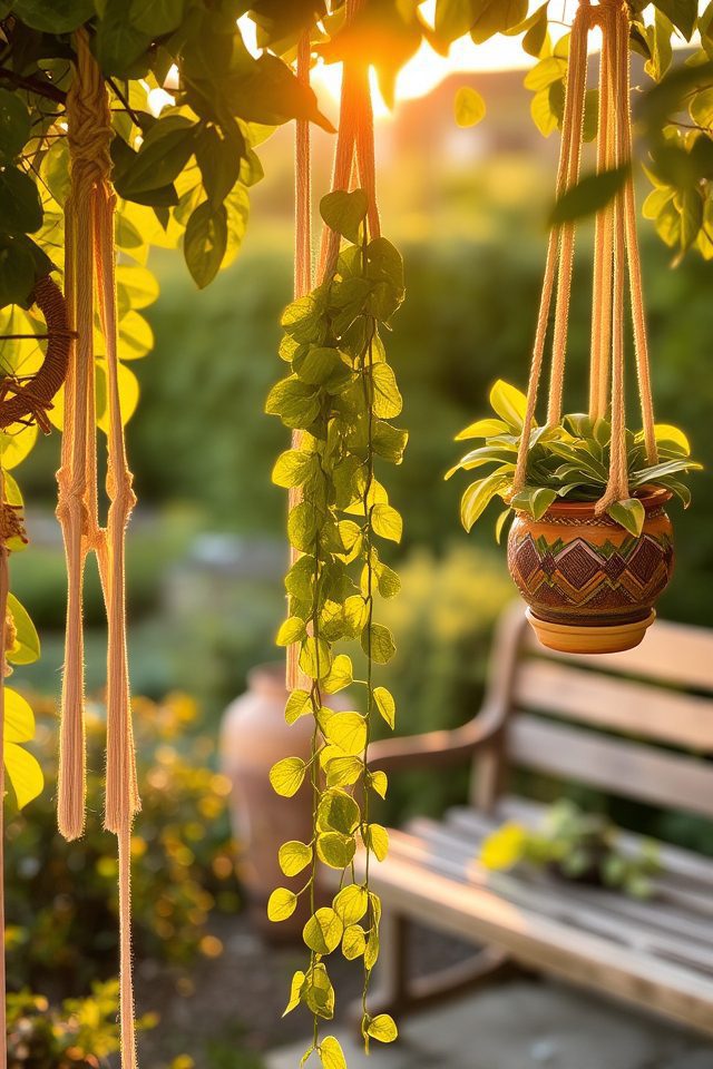 cascading vines for drama