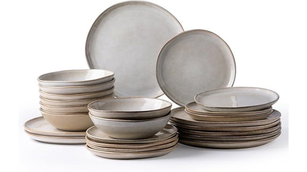 ceramic dinnerware set eight