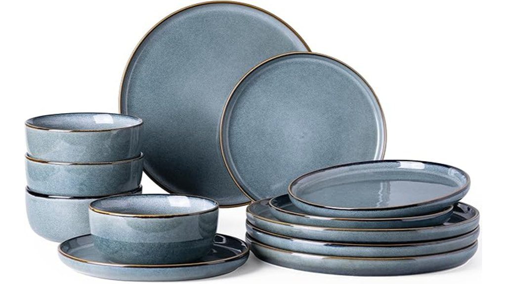 ceramic dinnerware set four