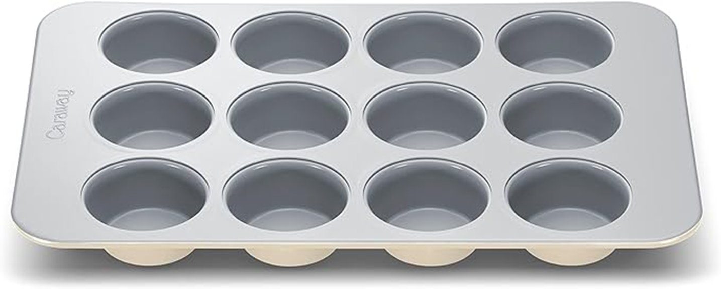 ceramic muffin baking pan