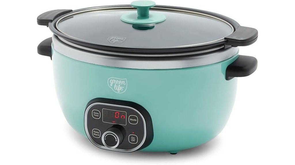 ceramic slow cooker appliance