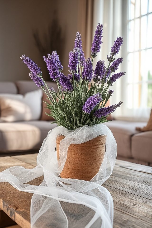charming calming lavender decor