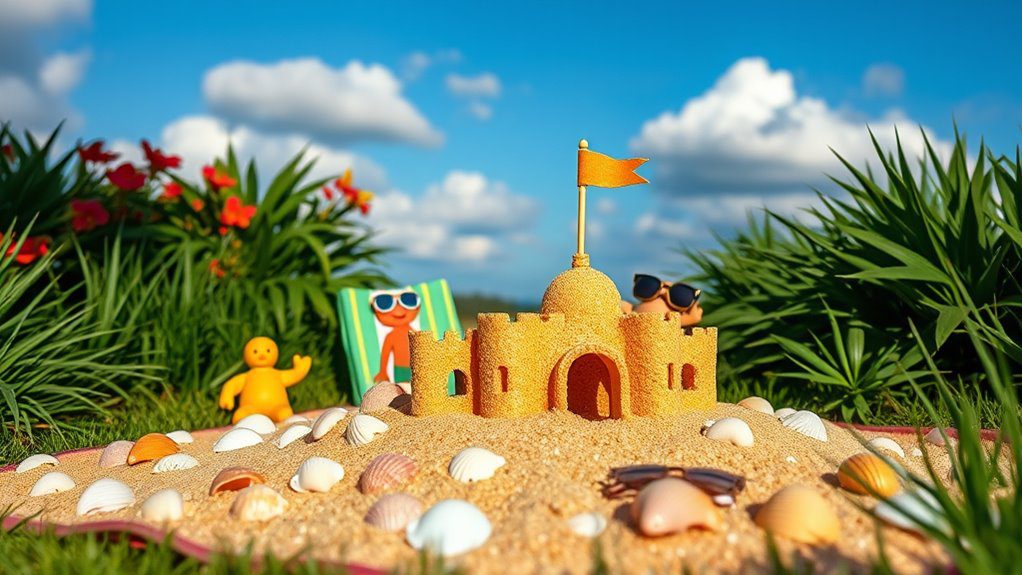 charming coastal garden decorations