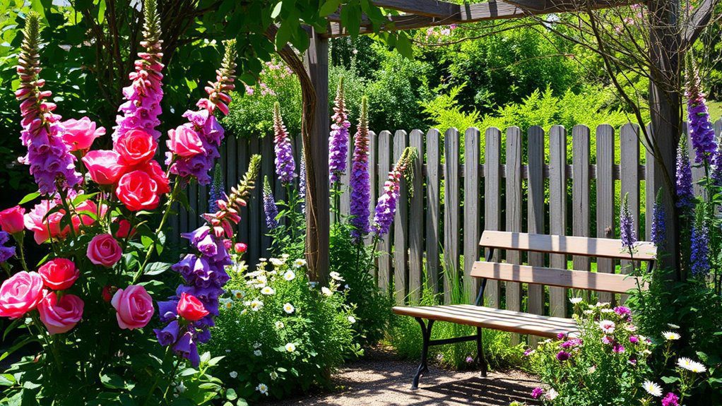 charming colorful inviting garden