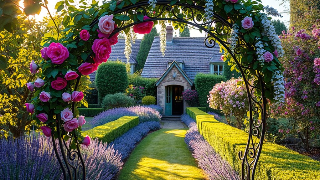 charming focal point archways