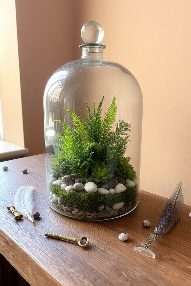 charming miniature ecosystem decor