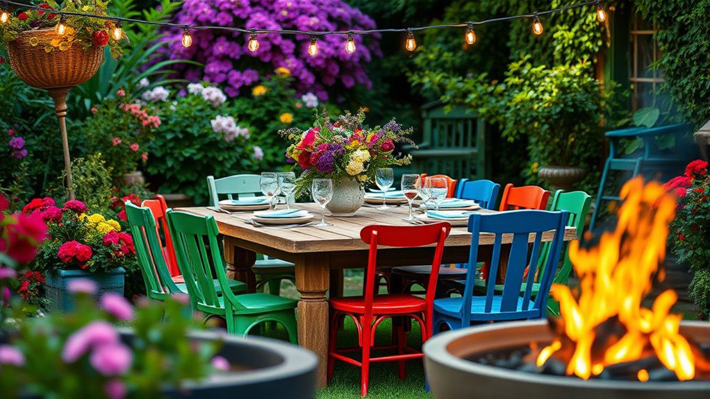 charming outdoor dining retreat