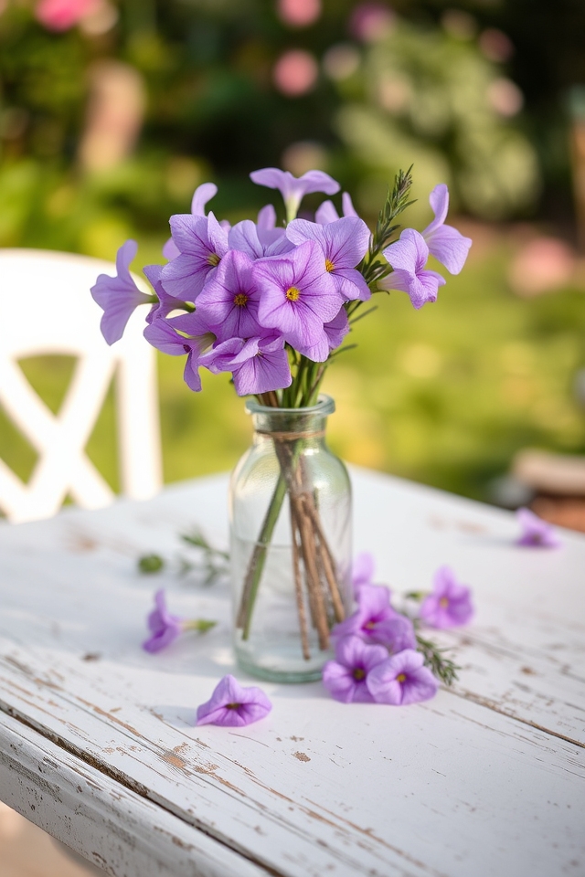 charming vintage floral charm