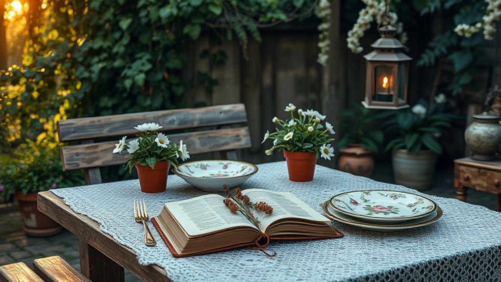 charming vintage garden decor