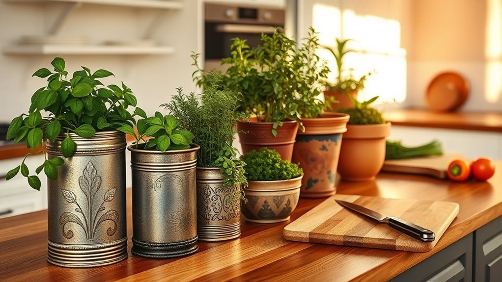 charming vintage planter aesthetics