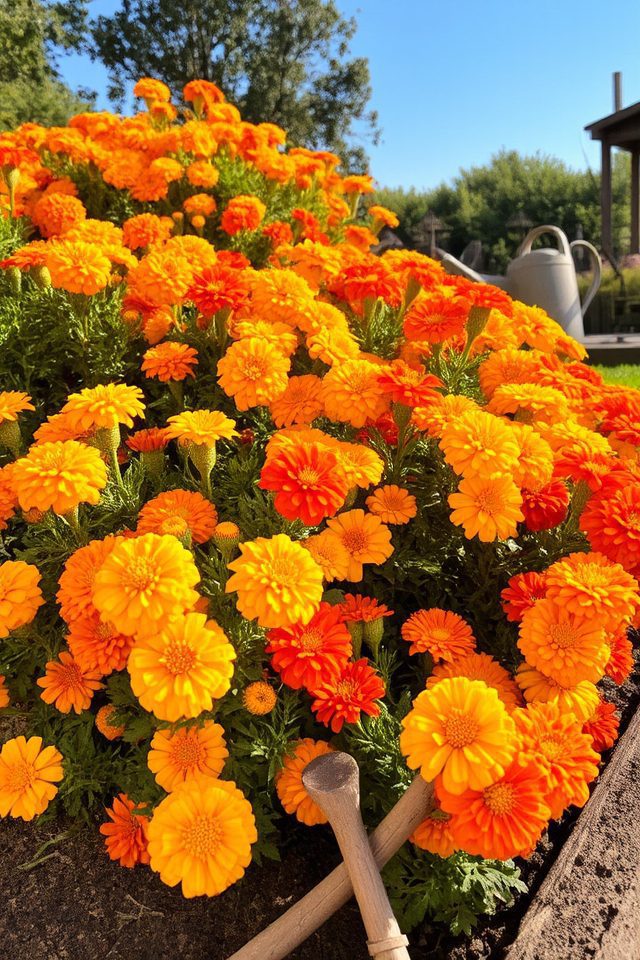 cheerful pest repelling garden favorites