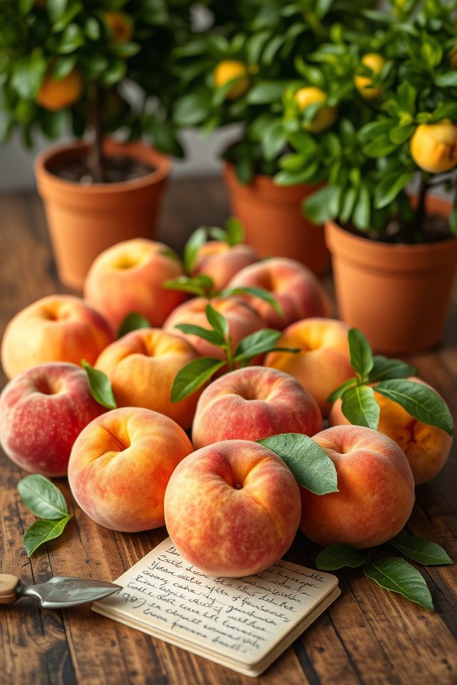 choosing dwarf peach varieties