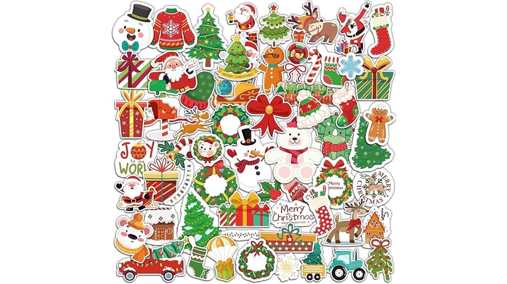 christmas stickers for kids