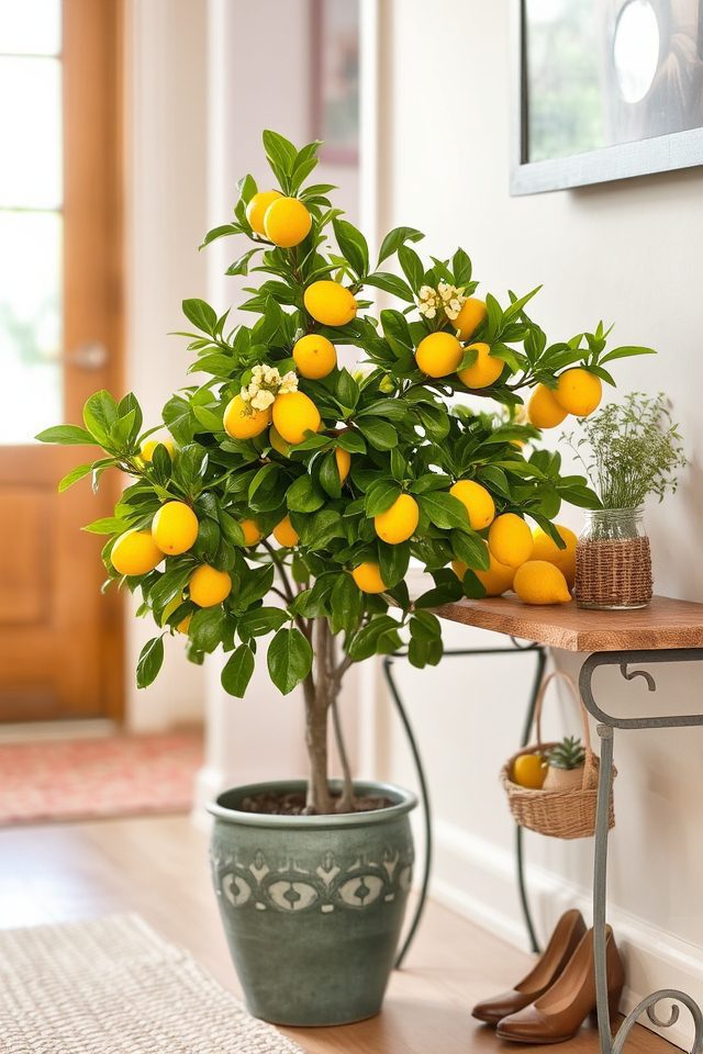citrus trees enhance ambiance