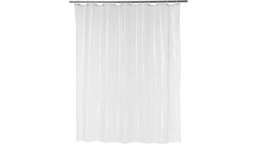 clear waterproof shower liner