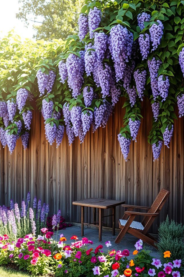 climbing plants enhance privacy